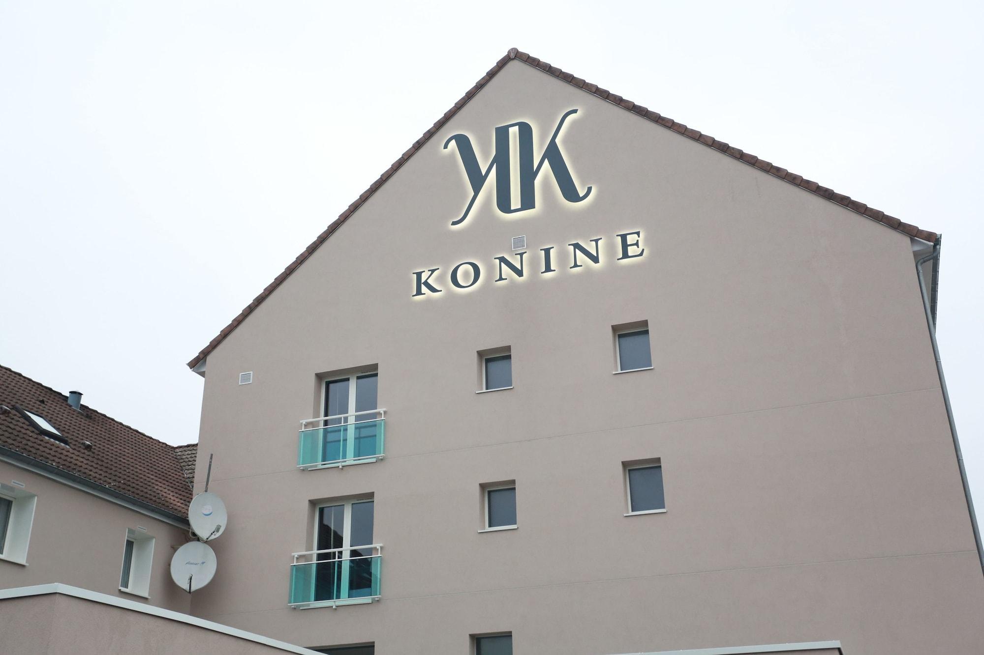 Le Konine - Hotel & Bar & Restaurant Montceau-les-Mines Bagian luar foto